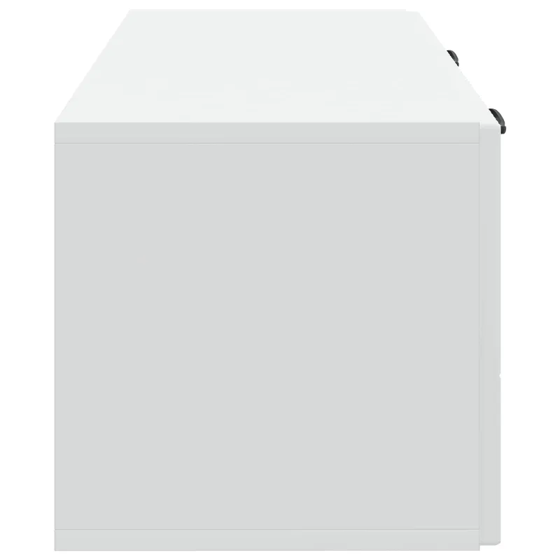 Sieninė TV spintelė Balta 78,5 x 31 x 30 cm Apdirbta mediena