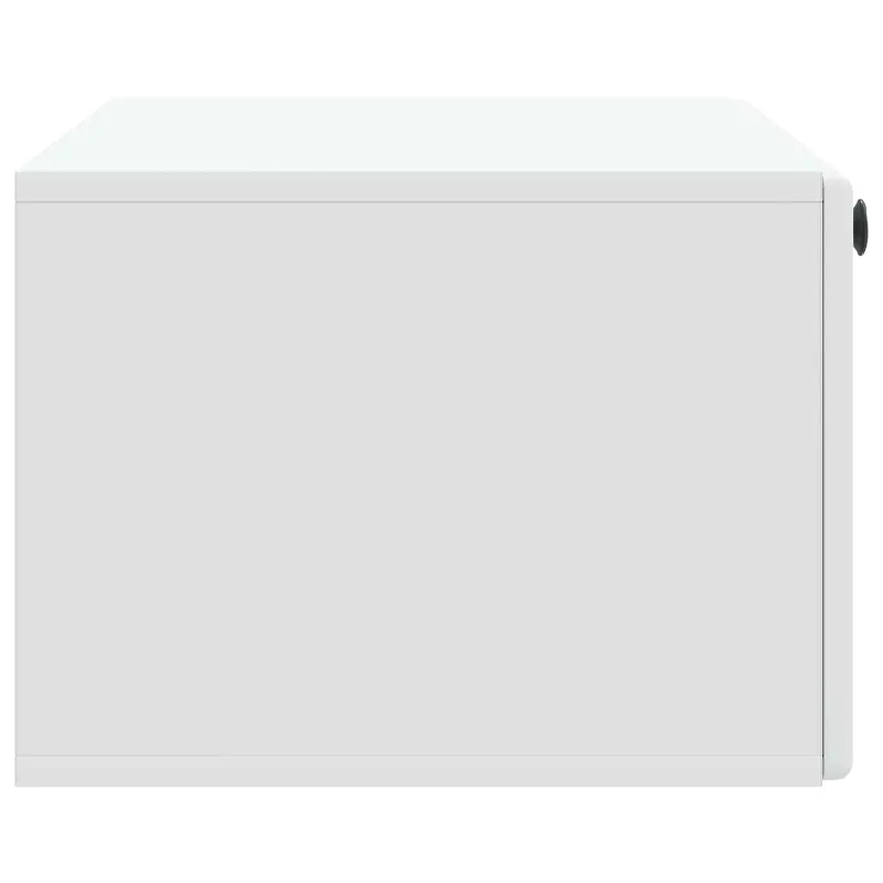 Sieninė TV spintelė 78,5 x 41 x 30 cm Balta Apdirbta mediena