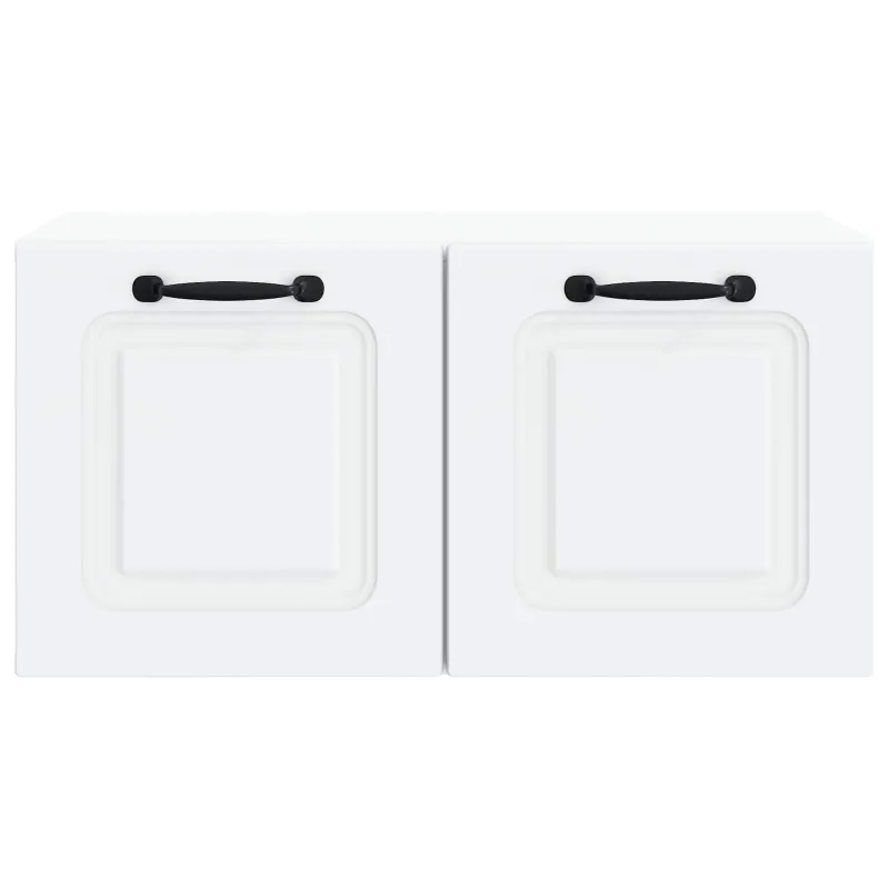 Sieninė TV spintelė Balta 59,5 x 31 x 30 cm Apdirbta mediena