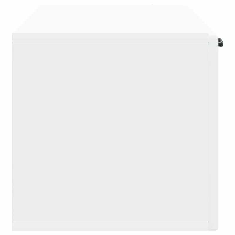 Sieninė TV spintelė Balta 98 x 31 x 30 cm Apdirbta mediena