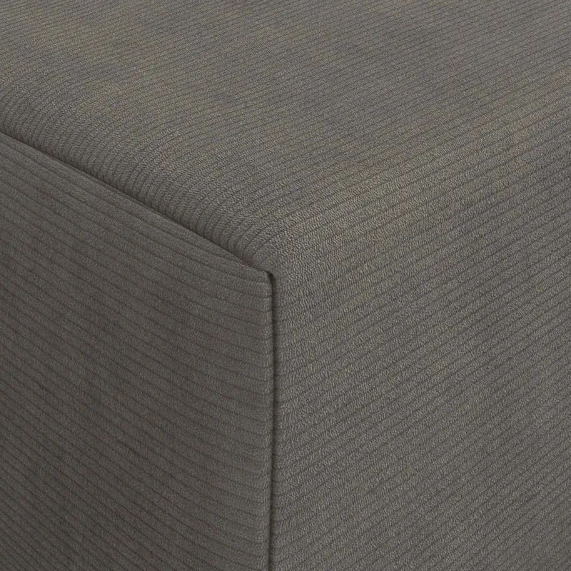 Sulankstomas Sofos Lova Šviesiai pilka 200 x 70 x 15 cm