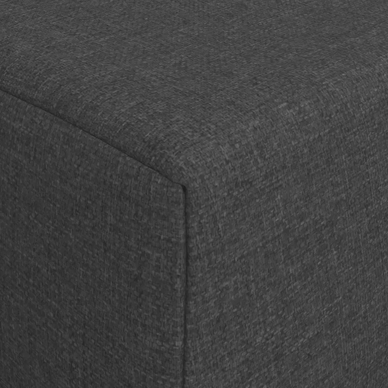 Sulankstomas Sofos Lova Tamsiai pilka 200 x 70 x 10 cm Audinys