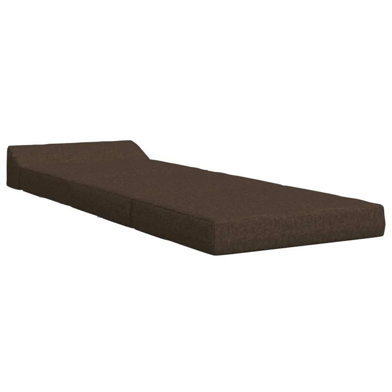 Sulankstomas Sofos Lova Taupe 200 x 70 x 10 cm Audinys