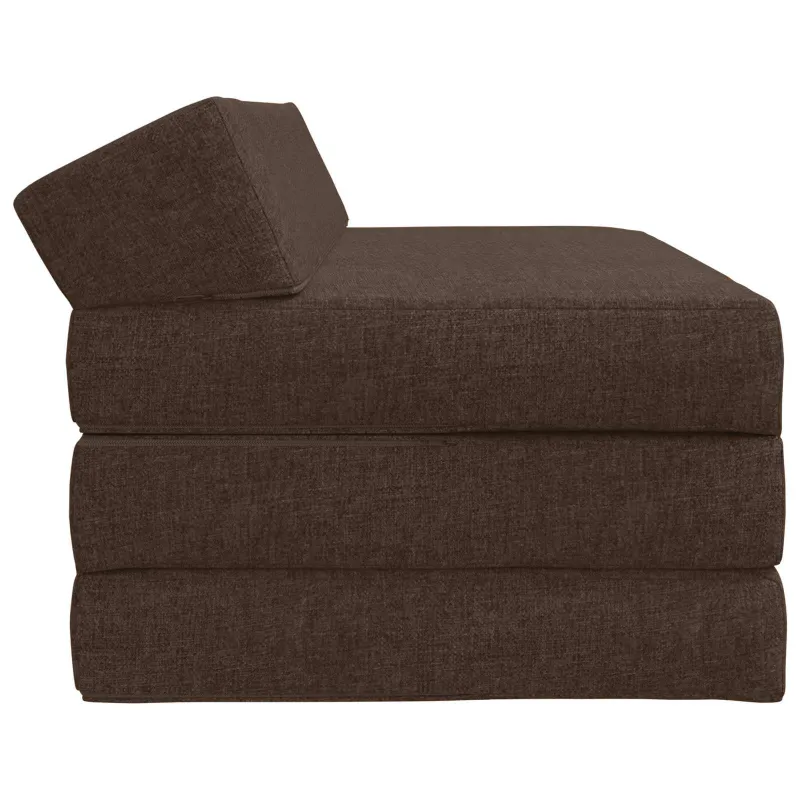 Sulankstomas Sofos Lova Taupe 120 x 60 x 49 cm Audinys