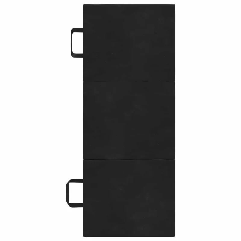 Sulankstomas Sofos Lova 90 x 63 x 45 cm Juoda