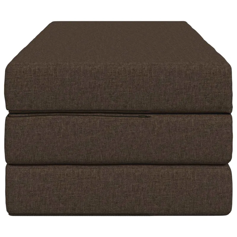 Sulankstomas Sofos Lova 120 x 67 x 45 cm Taupe