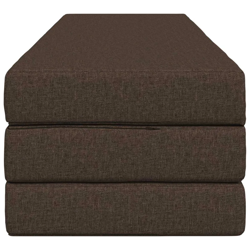 Sulankstomas Sofos Lova 180 x 67 x 45 cm Taupe