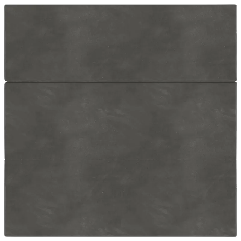 Sulankstomas Sofos Lova 180 x 67 x 45 cm Tamsiai pilka