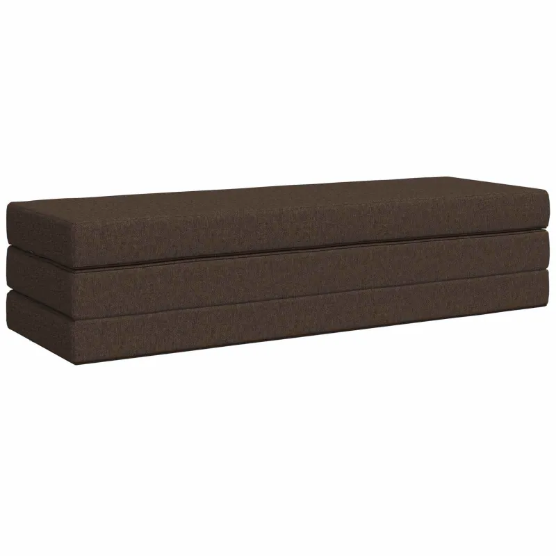 Sulankstomas Sofos Lova 200 x 67 x 45 cm Taupe