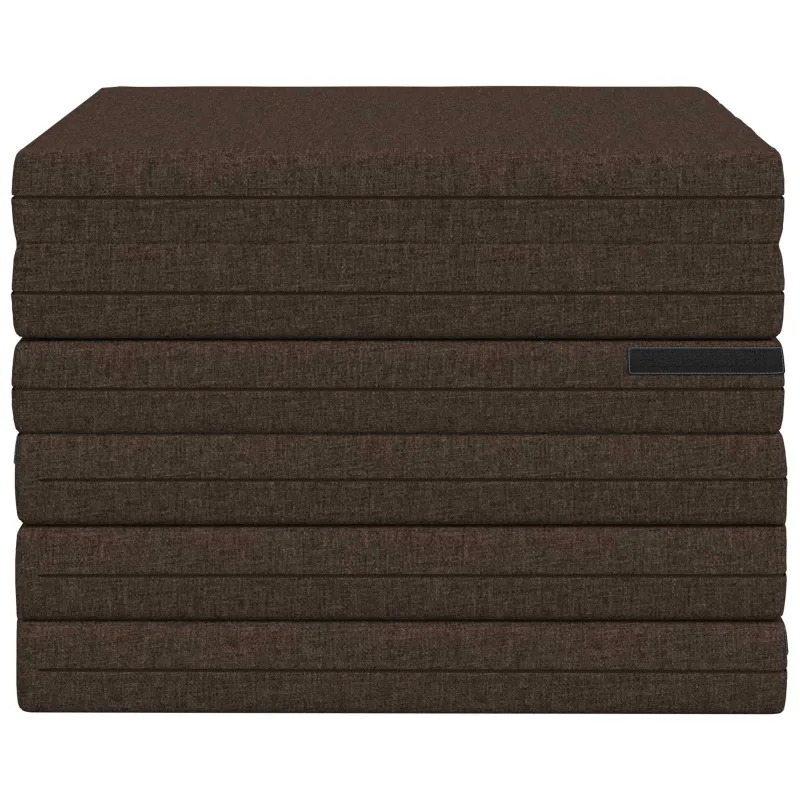 Sulankstomas Sofos Lova 140 x 67 x 45 cm Taupe