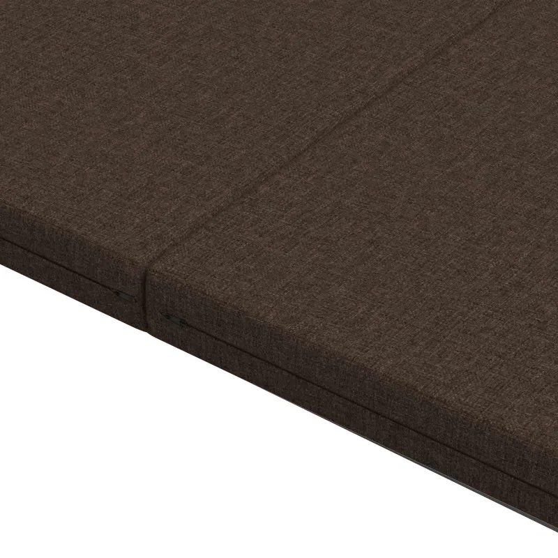 Sulankstomas Sofos Lova 140 x 67 x 45 cm Taupe