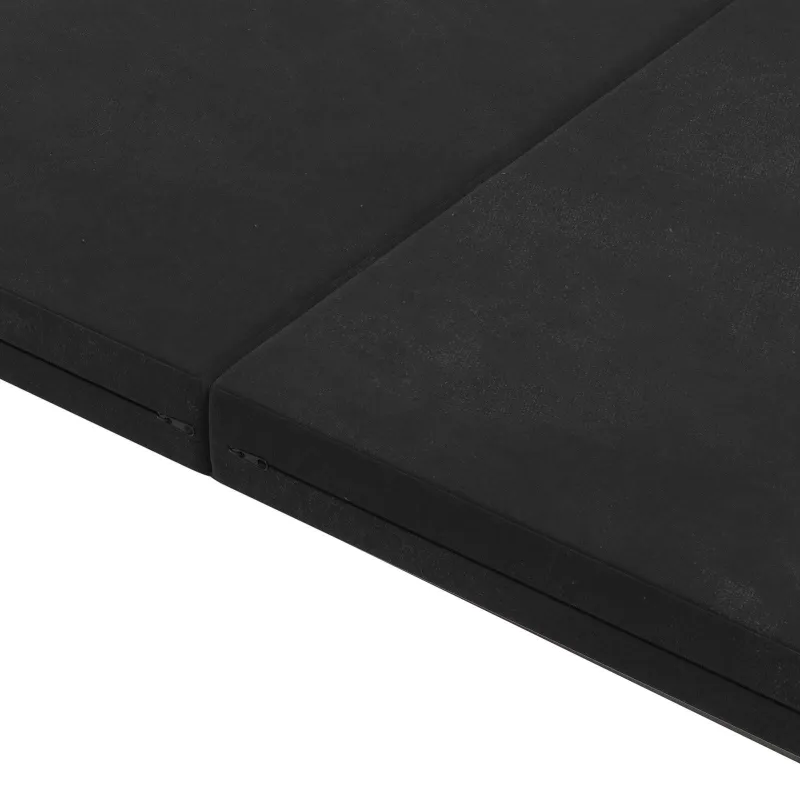 Sulankstomas Sofos Lova 140 x 67 x 45 cm Juoda