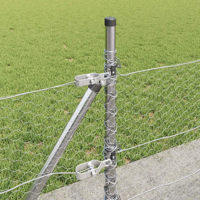 Suvirinta vielos tvora su betono baze 50 x 0,4 m (W x H)