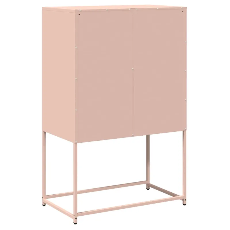 Highboard Pink 68x39x107 cm Plienas