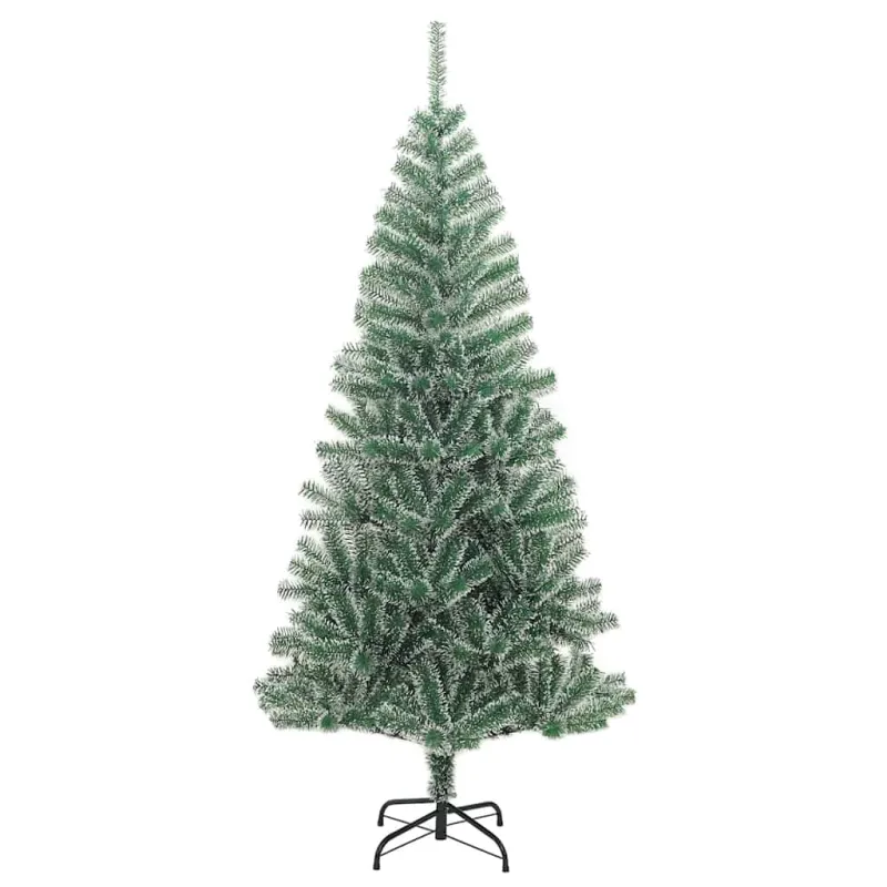 Dirbtinė Kalėdų eglutė su 300 LED/žaisliukais ir sniegu, 210cm