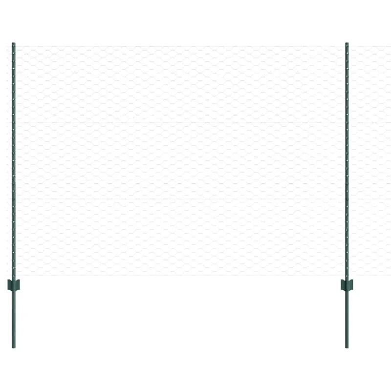 Suvirinto vielos tvoros 10 x 1,5 m (P x A) PVC dengtas plienas