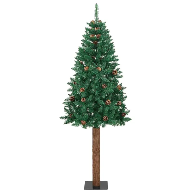 Lieknas Kalėdų eglutė Žalia 210 cm PVC ir kietasis pušų medis