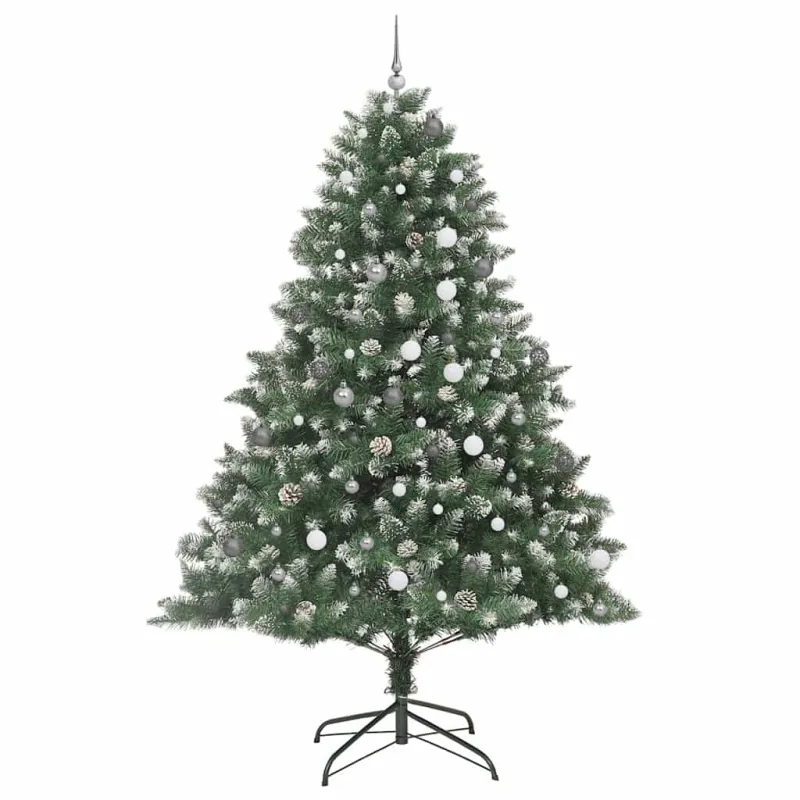 Dirbtinė Kalėdų eglutė Žalia 240 cm PVC, plastikas ir plienas