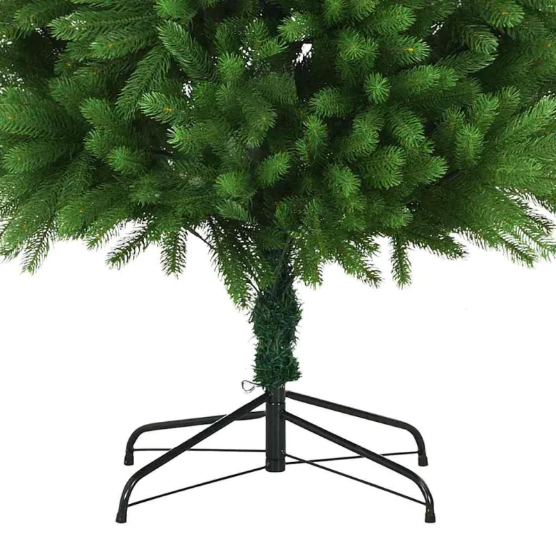 Kalėdų eglutė su 300 LED s stovu Žalia 240 cm PE