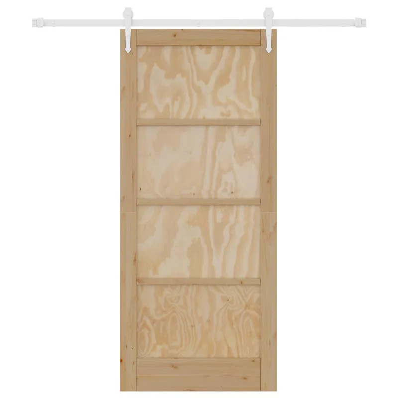 Slankios durys ORKDAL Natūrali ir Balta 86 x 198,5 cm