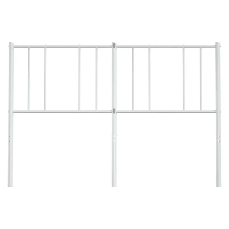 Metalinis pakaitinis galvūgalis, baltos spalvos, 135cm