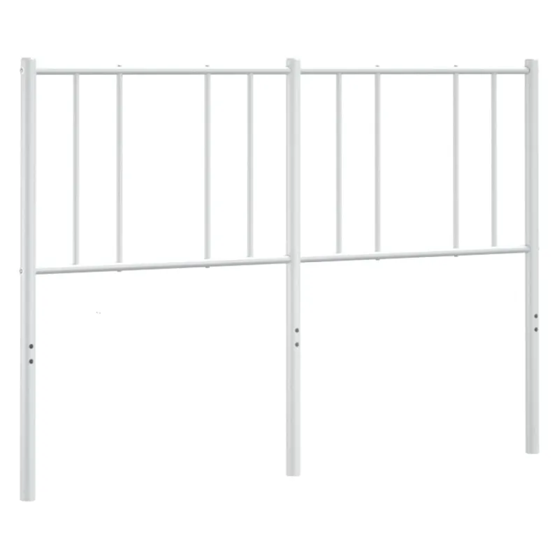 Metalinis pakaitinis galvūgalis, baltos spalvos, 135cm