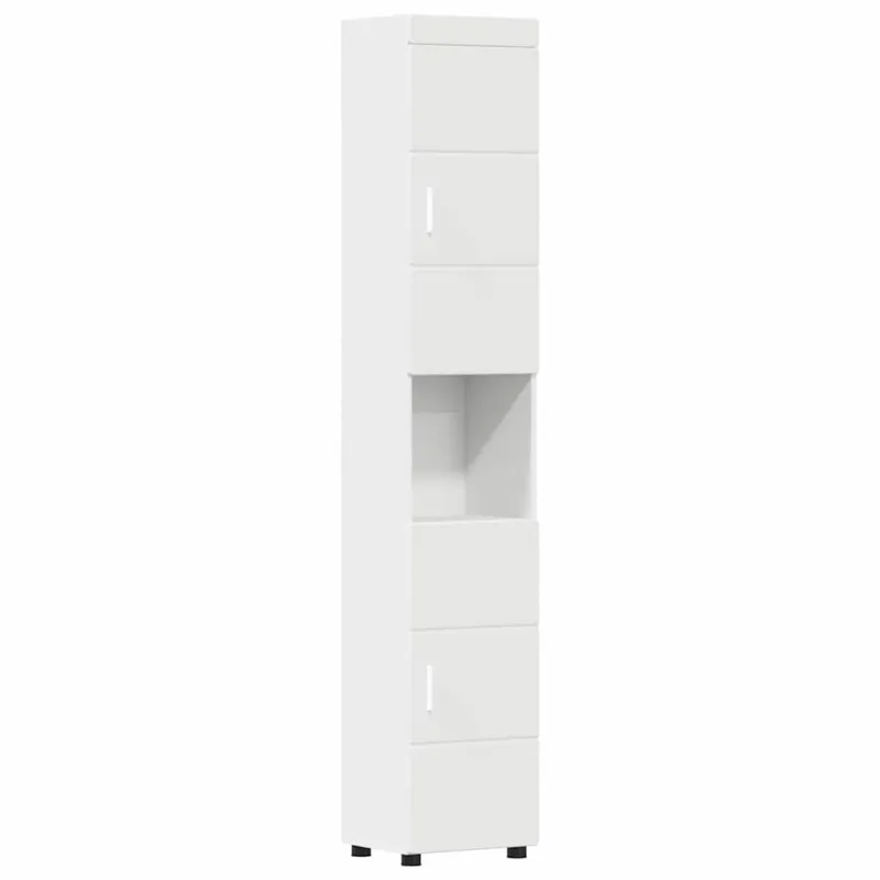 Vonios baldų rinkinys TULUM 5 pcs Balta 60 x 34 x 63 cm