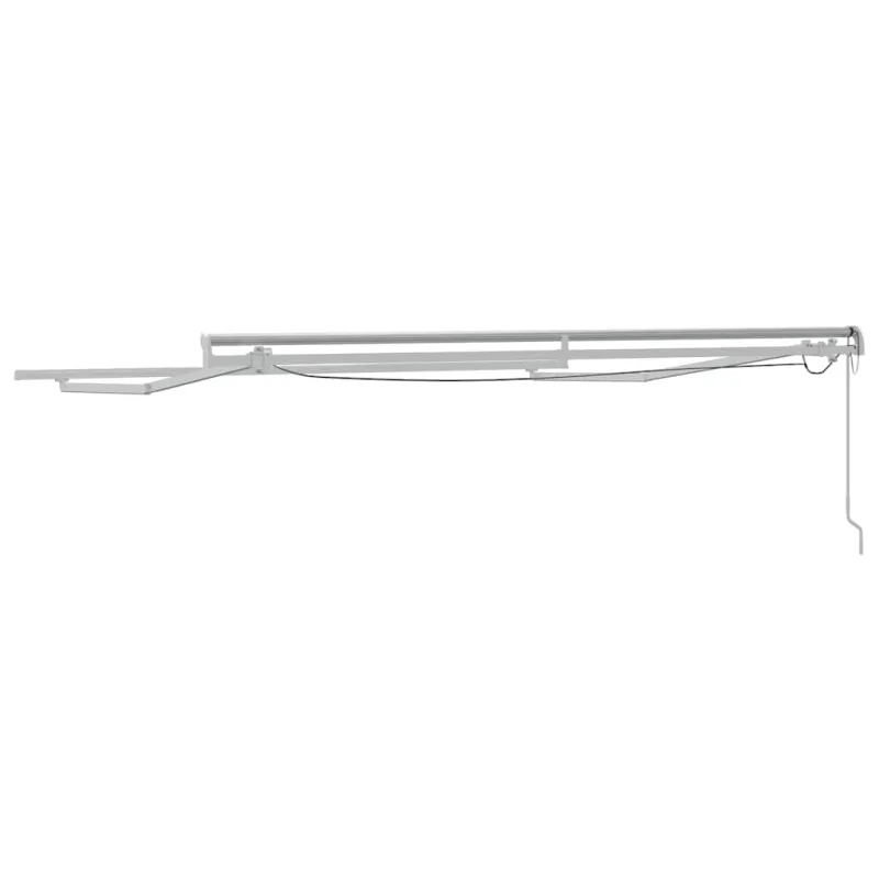 Markizės rėmas Balta 350 x 250 cm Aliuminis