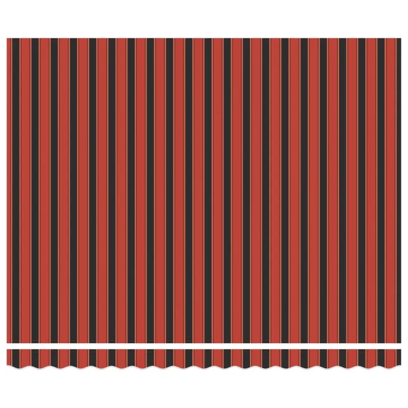 Ištraukiama markizė Oranžinė ir ruda 350 x 250 cm