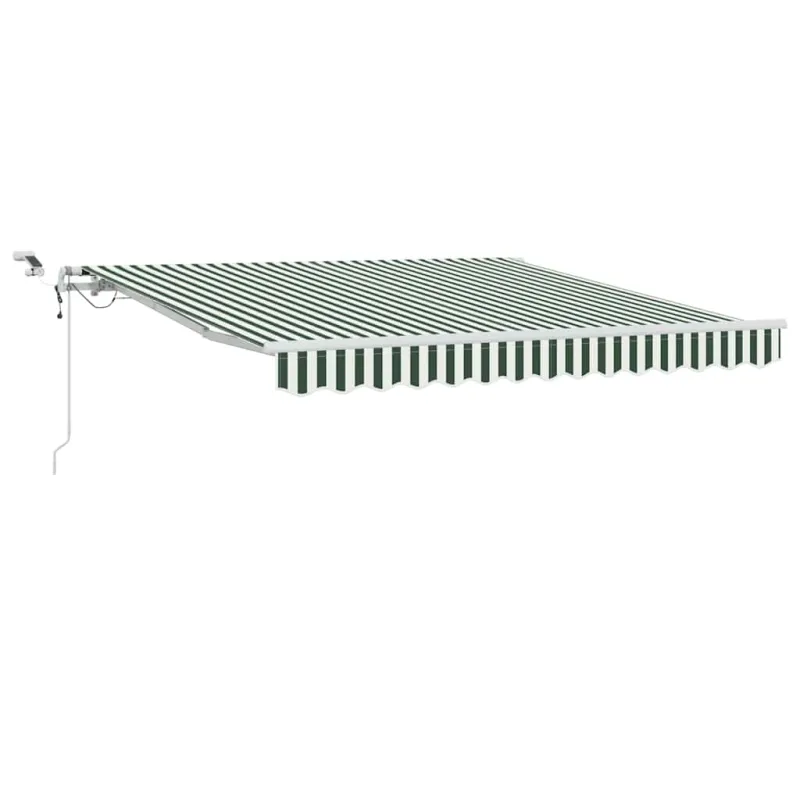 Ištraukiama markizė Žalia ir balta 350 x 250 cm
