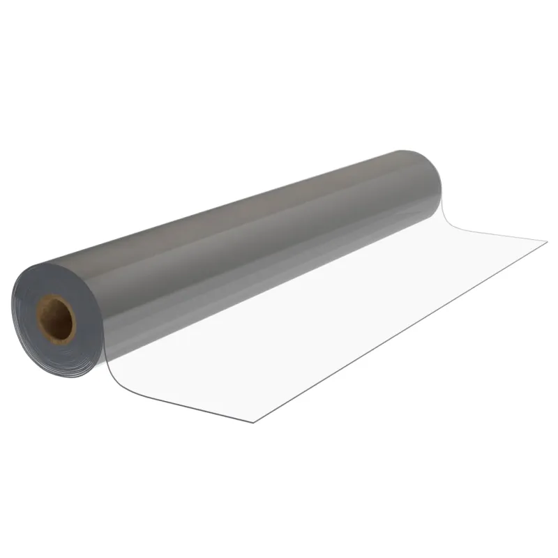 Apsauginės stalo plėvelės ritinys, skaidrus, 0,9x15m, PVC, 1,6mm