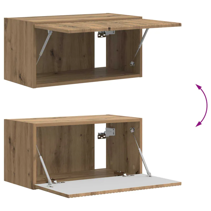 TV spintelių komplektas 5 pcs Amatininkų ąžuolas