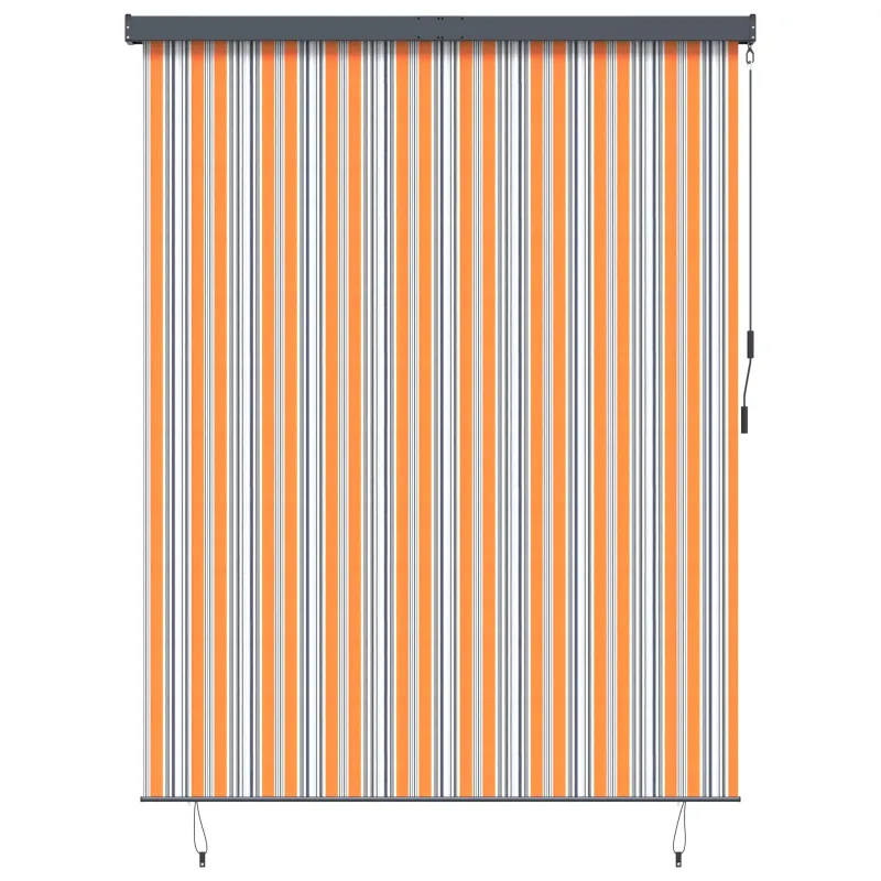 Roletas Geltona ir mėlyna 200 x 250 cm Audinys ir aliuminis