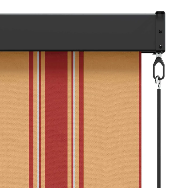 Roletas Įvairiaspalvis 60 x 250 cm Audinys ir aliuminis
