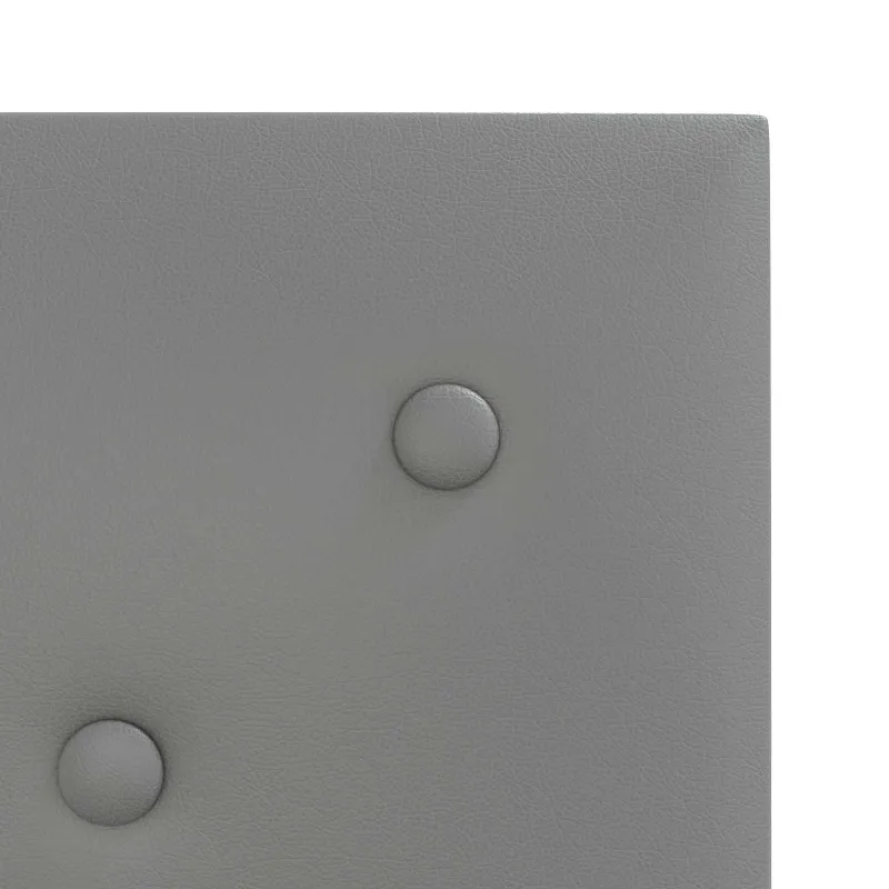 Sieninis galvūgalis 12 pcs Pilka 30 x 30 cm Dirbtinė oda