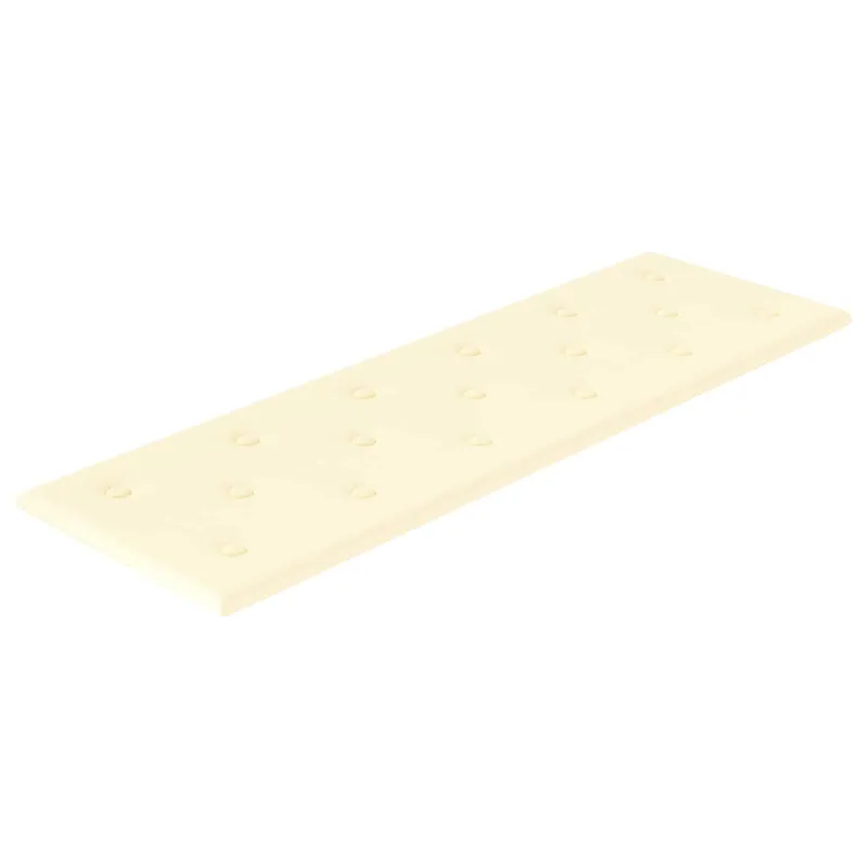 Sieninis galvūgalis 12 pcs Kreminė 90 x 30 cm Dirbtinė oda