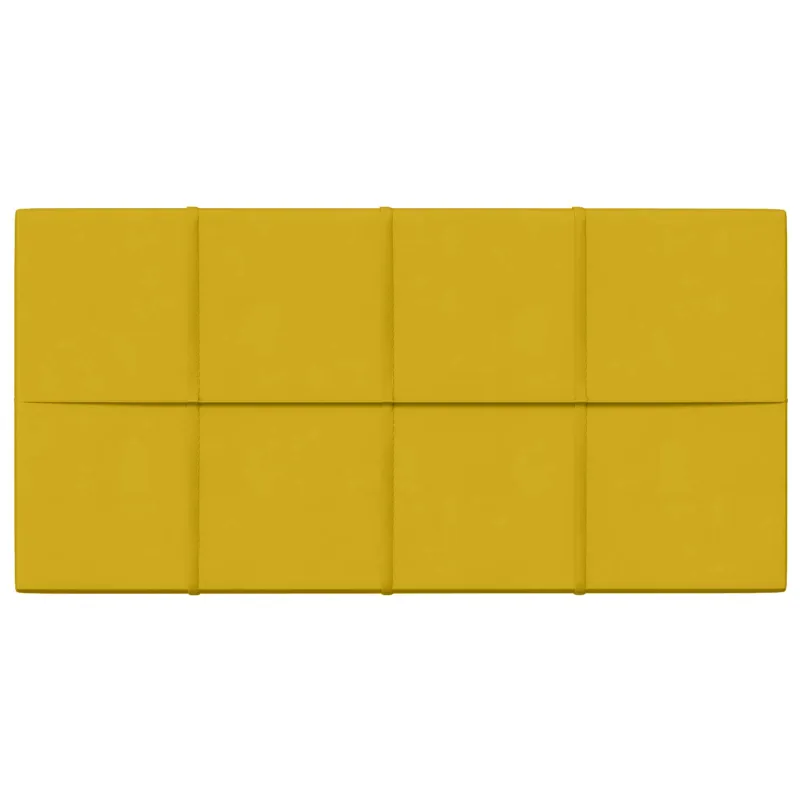 Sieninis galvūgalis 12 pcs Geltona 60 x 30 cm Aksomas