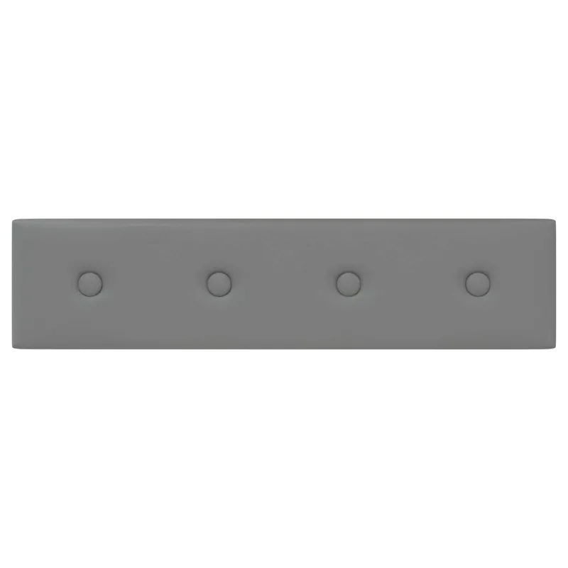 Sieninis galvūgalis 12 pcs Pilka 60 x 15 cm Dirbtinė oda