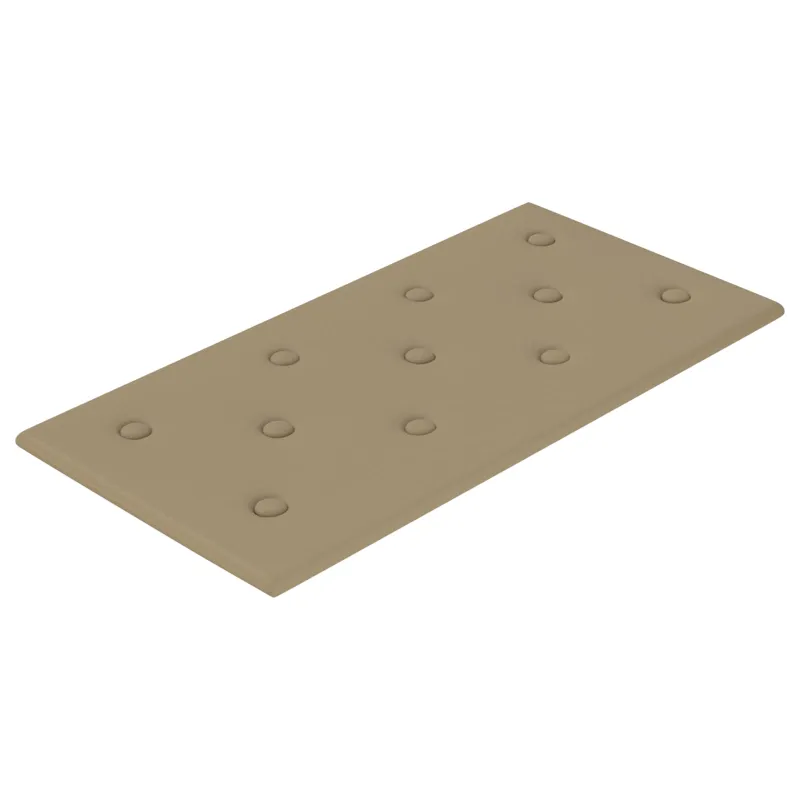 Sieninis galvūgalis 12 pcs Kapučino 60 x 30 cm Dirbtinė oda