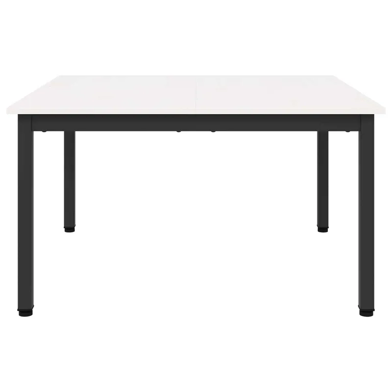 Kavos staliukas Balta 80 x 80 x 45 cm Kietos pušies mediena