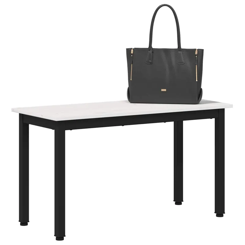 suoliukas Balta 80 x 35 x 45 cm Kietos pušies mediena