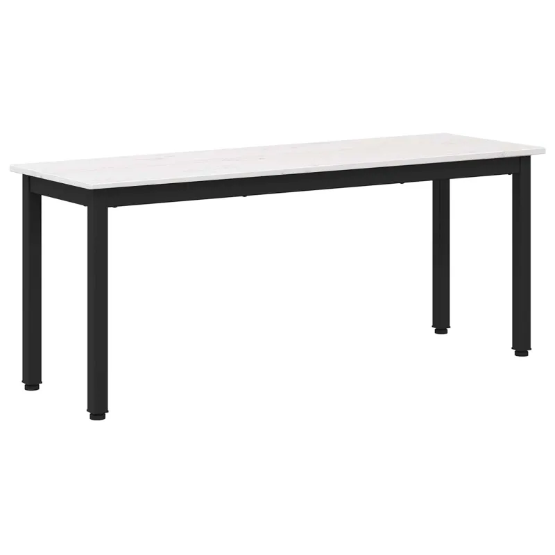 suoliukas Balta 110 x 35 x 45 cm Kietos pušies mediena