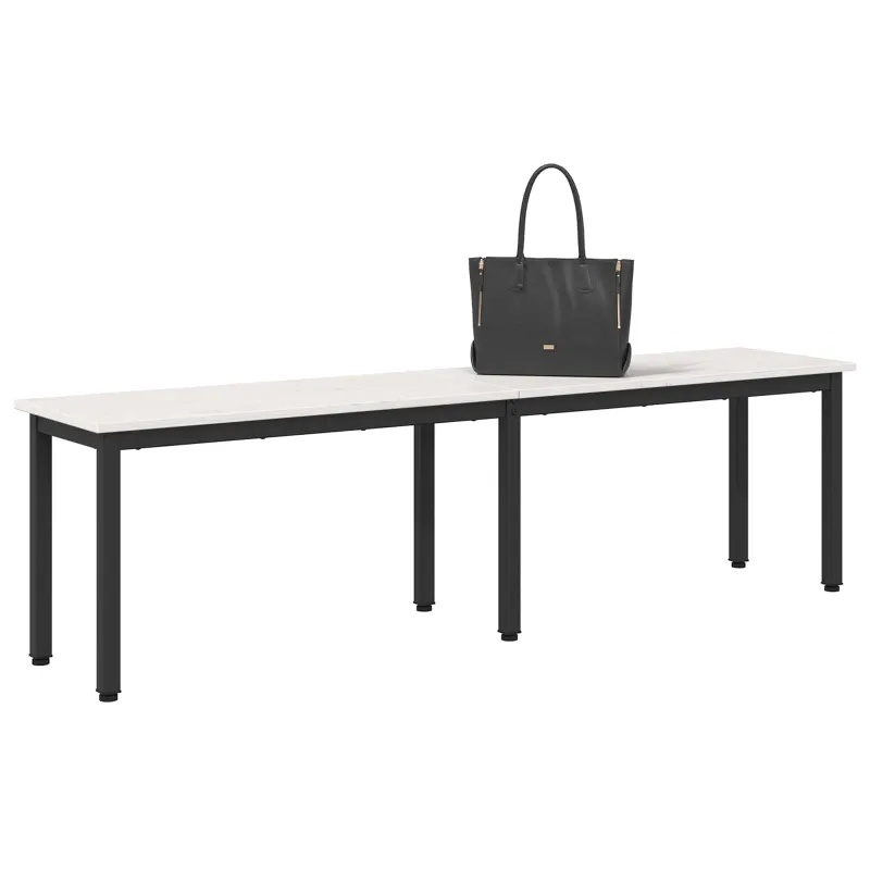 suoliukas Balta 160 x 35 x 45 cm Kietos pušies mediena