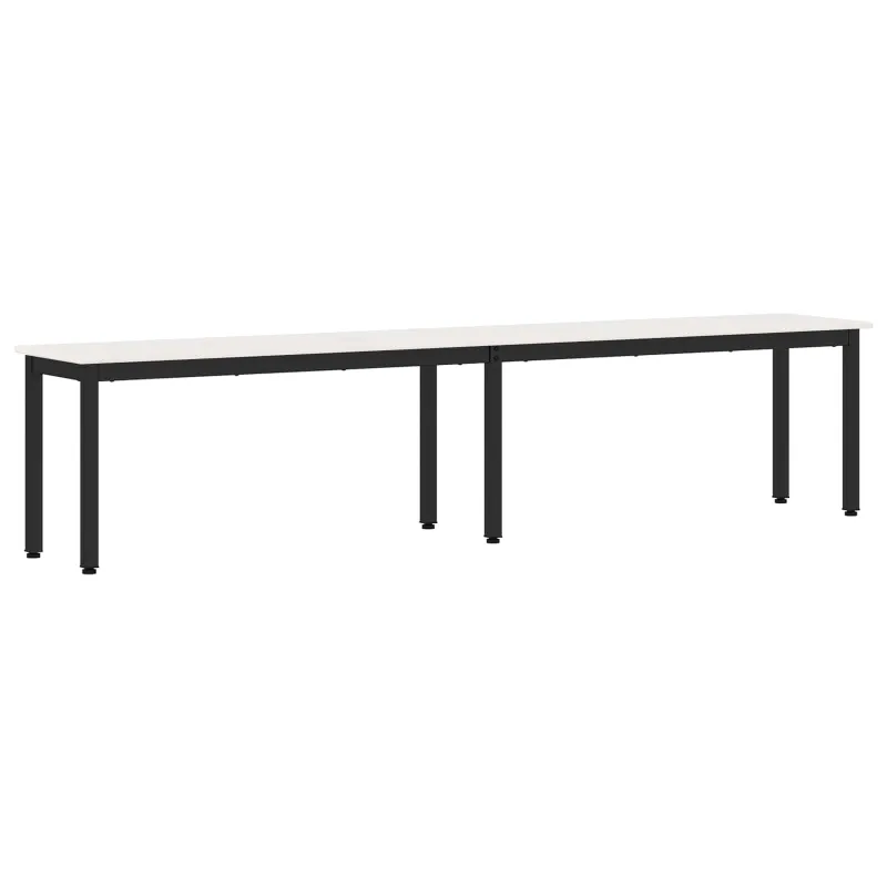 suoliukas Balta 200 x 35 x 45 cm Kietos pušies mediena