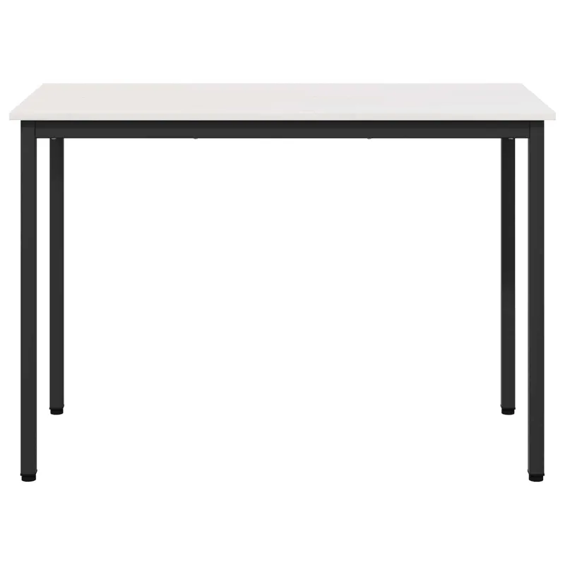 Valgomojo stalas Balta 110 x 55 x 75 cm Kietos pušies mediena