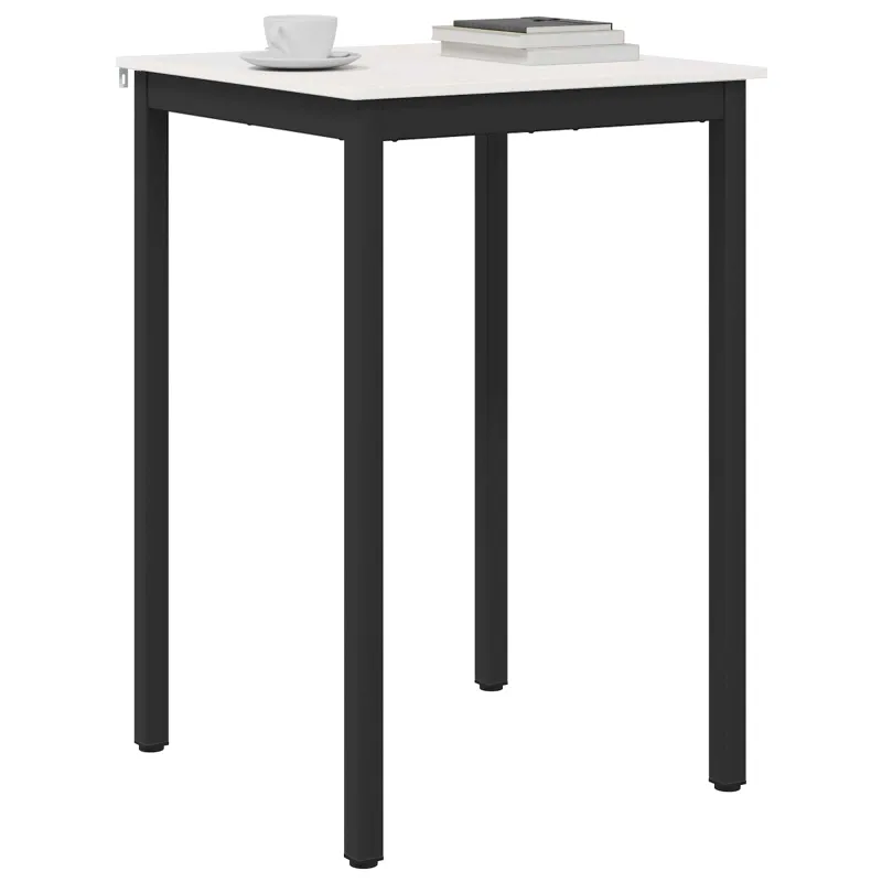 Baro stalas Balta 70 x 70 x 105 cm Kietos pušies mediena