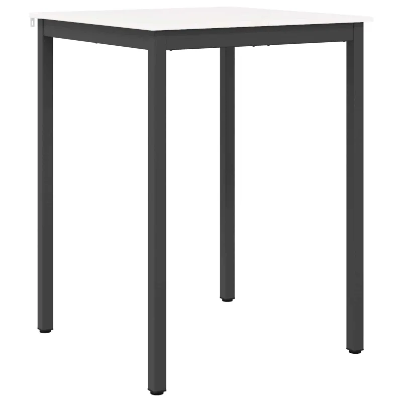 Baro stalas Balta 80 x 80 x 105 cm Kietos pušies mediena