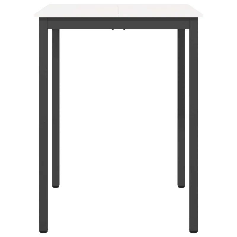 Baro stalas Balta 80 x 80 x 105 cm Kietos pušies mediena