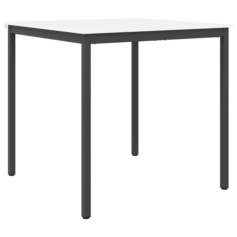 Baro stalas Balta 110 x 110 x 105 cm Kietos pušies mediena