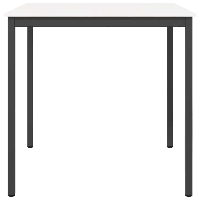 Baro stalas Balta 110 x 110 x 105 cm Kietos pušies mediena